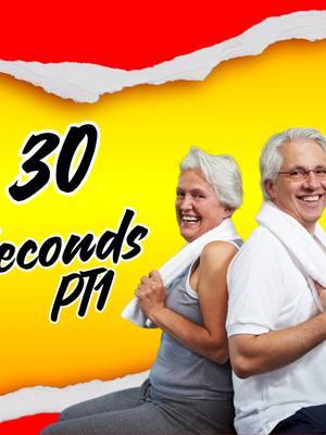 30 Sec Full Body Exercise, Do Daily IF 55 & Over pt 1 #bobandbrad #seniorfitness #athomeexercise #fullbodyworkout #dailyexercise