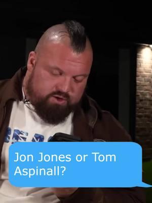 Jon Jones or Tom Aspinall #eddiehall #eddiehallwsm #eddiehallbeast #qna #qnachallenge #questionandanswer #questionanswer #eddiehallwsm #wsm #jonjones