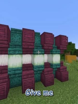 nether wood #Minecraft #minecraftbuildings #minecraftbuild #minecrafttutorial #minecraftbuilding