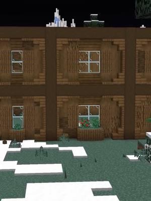 Adding even more details to my log cabin build. #cozy #cabininthewoods #Minecraft #Hardcore #MinecraftMemes #Farzy #FYP #ForYou