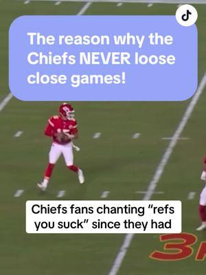 The reason why the Chiefs NEVER loose close games! #forupage #foru #fypシ #fyp #sportstiktok #nfl #chiefs #chargers 