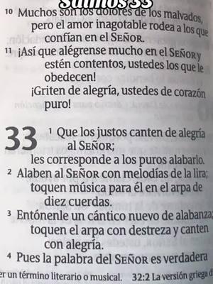 Salmos 33 #hagamosviralajesus #salmos33 #palabras #dedios #bendicionesparatodos🙏 ❤️