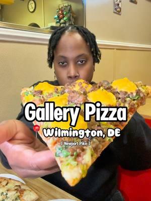 📍 Gallery Pizza — 1622 W Neport Pike, Wilmington, DE 🍕 Tbh, don’t knock it until you try it! Coming from NYC - there are plenty of spots that have wild toppings, so this is light. I’m actually glad I found a spot out here with toppings like this. • • #angiiebee #gallerypizza #pizza #Foodie #food #delaware #defoodie #delawarefoodie #delawarefood #delawareeats #foodscene #fyppppppppppppppppppppppp 