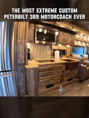 The Most Extreme Custom Peterbilt 389 Motorcoach Ever #trucker#trucks#trucking#truckdrivers #peterbilt #389 #vintagetruck #customtruck #truckersoftiktok #marriedtruckers #teamtruckers #fyp