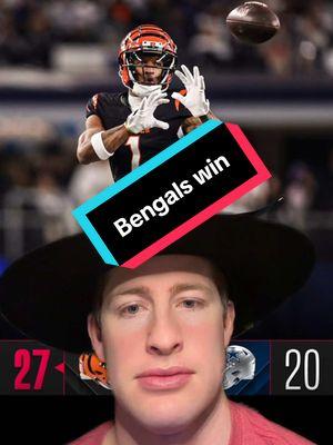 Bengals win #win #bengals #cowboys #nfl #game #play #monday #yes #no 