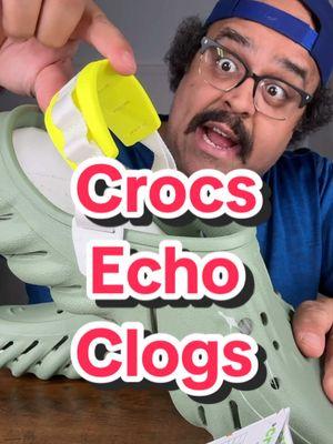 These Echo Clogs from @Crocs feel so comfortable on my feet! #crocs #crocsclogs #echoclogs #crocs4life #crocsgang #crocswithnosocs #crocsshoes #tiktokshopholidayhaul #tiktokshopholidaydeals #holidayhaul #holidaydeals 