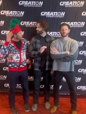 As we close out 2024 conventions, here’s a message from Jensen Ackles, Jared Padalecki, and Misha Collins! Happy Holidays, and we hope to see all of you in 2025! You can see our 2025 dates and get tickets here: bit.ly/CreationEnt #jaredpadalecki #jensenackles #mishacollins #supernatural #spn #spncons #spnfamily #deanwinchester #samwinchester #castiel #conventions