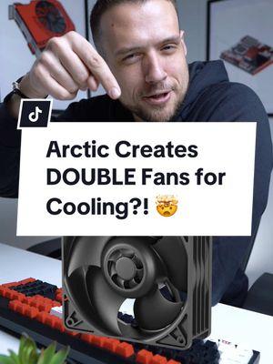 I’m going with Double Fans for now #PCBuild #GamingPC #PCBuilding #Arctic #Cooling