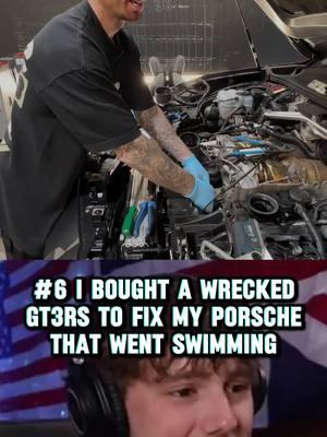 #6: I BOUGHT A WRECKED GT3RS TO FIX MY PORSCHE THAT WENT SWIMMING #matarmstrong #matarmstrongbmx #engine #rebuild #car #cars #buildengine #build #builder #rebuildengine #rebuilder #rebuilding #building #supercar #PORSCHE #GT3RS #PORSCHE #Nissan