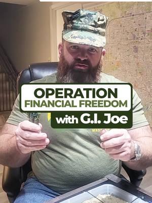 🎖️ **Operation Financial Freedom!** 🎖️   Just like a battlefield, your finances need a solid strategy to win. 💰💡   In today’s mission, I break down how to manage debt, build savings, and invest for the long haul—using my trusty GI Joe squad to show you how it’s done! 🪖🏠💸   💥 Mission Objective: Achieve *financial freedom*   🚀 Tools: Budgeting, saving, and the power of compound interest   💡 Pro Tip: Every dollar is a soldier—deploy them wisely!   👉 Watch, learn, and join the mission! Are you ready to gear up and take control of your financial future?   #FinancialFreedom #MilitaryFinance #FromMilitaryToMillionaire #FinancialLiteracy #MoneyTips #Investing #DebtFreeJourney 