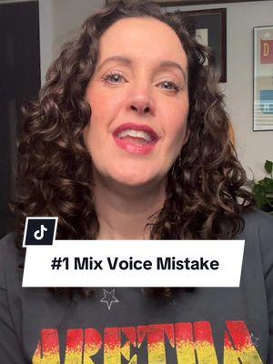 🚫 The #1 mix voice mistake? Trying to work in your mix without developing the essential ingredients first! Your low register and upper register are the key ingredients to a thriving mix—focus on them first! 🎁 My Erase Your Break course is 50% off now through the end of the day on Friday, December 13! Ready to erase your break and master your mix? Tap the 🔗 in bio! • • #mixvoice #vocaltechnique #vocaltraining #vocalcoaching #vocalists #singers #vocalexercise #vocalcoach #singbetter #vocalstudio