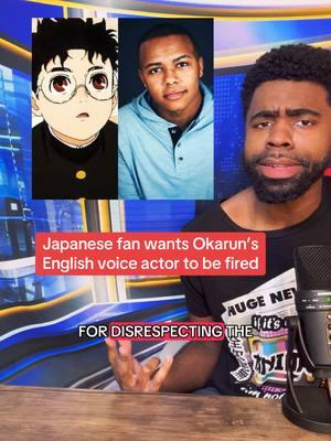 Okarun’s English voice actor faces Backlash after putting this art as his profile picture… #animetiktok #dandadan #animes #japan 