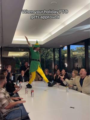 Uhh there’s a situation in the conference room 🫣🫣 #CELSIUS #EssentialEnergy #CELSIUSLiveFit #Elf #Holiday #OfficeLife 