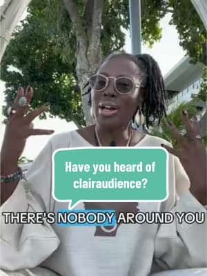 Are you hearing things? Maybe you have “clairaudience”- the gift of hearing👂🏾#metaphysical #spiritualgifts #clairaudience 