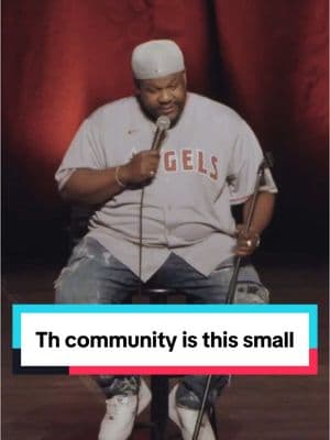 The community is this small SEE ME LIVE 🚨			 Dec 10 Tuesday  Super Funny Comedy Club Tacoma, Wa  Dec 19 - 22 Thur - Sun Ontario Improv Comedy Club Ontario, CA Sign up for my newsletter to be the first to hear about Europe dates and new merch 👉 natejacksoncomedy.com . #natejacksonworldtour #crowdwork #natejacksonsuperfunnyworldtour #comedy #standup #natejackson #superfunny 