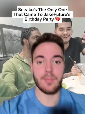 Sneako the only one that went to jakefuture birthday party ‼️ #sneako #streamer 