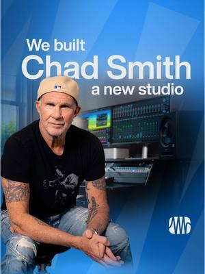 We built Chad Smith a new studio, and this was his reaction. Red Hot Chili Peppers’ discography has helped shape modern music, so we wanted to ensure that Chad was equipped with the best setup to quickly and easily record hits into the future. ⁠ ⁠ So, what gear does Chad Smith use in his studio?⁠ ⁠ Two Quantum HD 8 Audio Interfaces⁠ Eris Pro 8 Studio Monitors⁠ Eris Pro Sub 10⁠ FaderPort 16⁠ HP60 Headphone Amplifier⁠ HD9 Headphones⁠ Studio One Pro⁠ ⁠ Learn more about all the gear you see here in Chad's studio at the 🔗 in bio.⁠ ⁠ -⁠ #presonus #studioone #audioproduction #musicproduction #chadsmith #redhotchilipeppers #drummer #recordingstudio #studiotour #fyp #recording