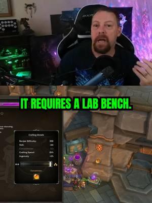 Warcraft professions are hard for no reason #thewarwithin #worldofwarcraft #warcraft #mmorpg #mmo #gamer #gaming #twitchclips #wowtok