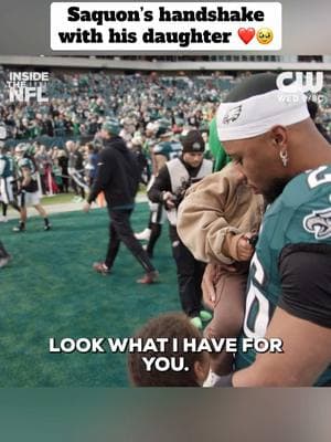 this is so cute ❤️ #philadelphiaeagles #nfl #saquonbarkley #micdup @Saquon 