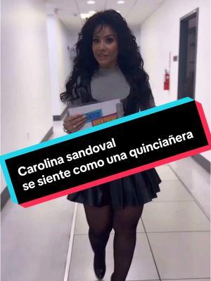 Carolina sandoval se siente como una quinciañera 😉#carolinasandoval #divorcio #quinciañera #carolinalavenenosa @ॐCarolina Sandovalॐ #LIVEReason #LIVEIncentiveProgram #PaidPartnership 