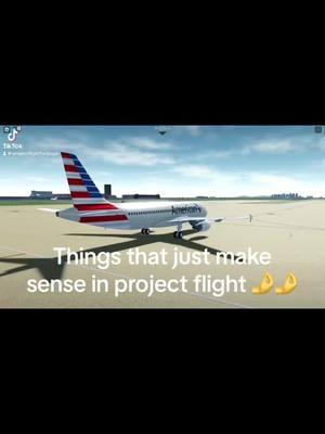 It just makes sense #viral #aviation #fyp #projectflightfanpage #officialprojectflightmod #projectflight 