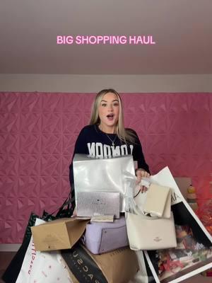 HAUL TIME :) 🛍️🛒 #haul #shopping #skims #hollister #aritzia #pacsun #coach #katespade #garage 