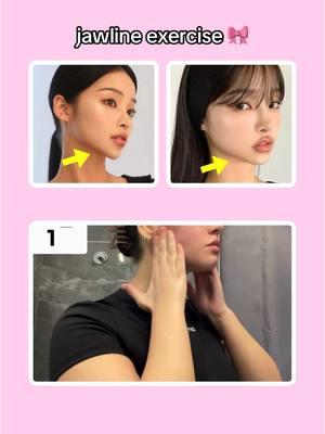 jawline tutorial 🎀 sorry for being offline a couple of days, was laying in the hospital 🏥 #exercise #GlowUp #viral #foryoupagе #workout #tutorial #girltips #fürdich #fy #fyp #foryou #furdich #jawline #jawlinecheck #jawlinetutorial 