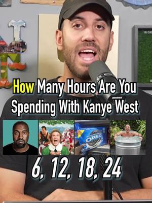 How Many Hours Of Each Are You Spending? #fyp #kanyewest #christmas #elf #oreo #choose #hours 