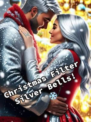 Beautiful Christmas ai!  #christmasfilter #xmas #silver #silverbells #christmas #christmastiktok #christmastrends2024 #2024xmas #effectsbykornbred #ketsgo #snow #snowy #beautiful #gorgalicious #gorgeous #ai #effect 