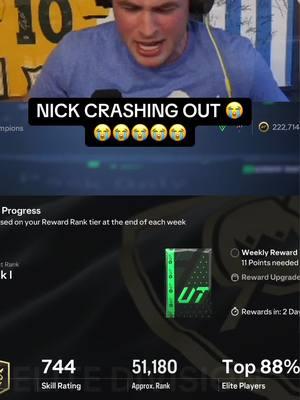 NICK IS DONE FOR THE WEEK😭🥲 #nrtfm #runthefutmarket  #fifa #runthefutmarket #FUT #FIFA24 #wow  #EAFC25 #eafc25 #youtubefifa #streamer #fifapro #fifa24ultimateteam #fypシ #Messi  #fifapacks #uktime #ukgaming #ukfifa  #fifaclips #fifaclips #fyp #viral  #EAFC25#eafc24tips #nrtfmclips #nrtfmreacts #eafcfut #fypシ゚viral 