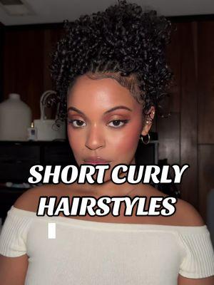 twists might be my go-to protective style while my hair grows out🙂‍↕️🙂‍↕️ #curlyhairstyles #shortcurlyhair 