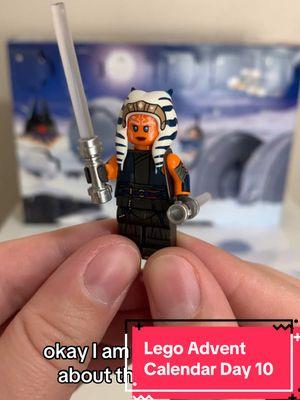 #starwars #starwarsfan #collection #starwarscollection #collector #starwarscollector #hobby #myhobby #christmas #legostarwars #lego #adventcalendar #legoadventcalendar #ahsoka #ahsokatano #minifigure #minifig 