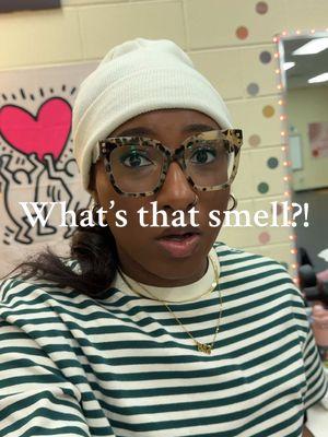 I’m a country girl through and through. I KNEW what I smelled. 😂 . #teacher #teachersoftiktok #teachertok #snackbreak #studentsbelike #genz #fatback 