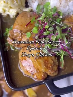 In Episode 2 of my Hawaiian Food Series, let’s make Mrs. No Limit favorite..Shoyu Chicken! We love the warm ginger spice in a comforting savory and sweet Shoyu Chicken lunch plate.  There are not many ingredients in this dish, but it is packed with so much flavor and is soooo comforting!  I love to do with bone-in chicken but tried it out with boneless chicken thighs and it turned out great.  Super easy to make and no bones to worry about! This dish reminds me of Vietnamese Gà Kho Gừng but is made with Shoyu instead of fish sauce. Shoyu chicken is a popular Hawaiian dish that features chicken simmered in a savory, sweet, and flavorful soy sauce-based marinade. I love to use the Aloha brand Shoyu.  There’s something about it that takes me back to the islands and picking a Shoyu Chicken lunch plate at Rainbow Drive in after a day of hiking or snorkeling. Ingredients 4 pounds skinless and boneless chicken thighs 3 cups water 1 ¼  cups Aloha Shoyu  ½  cup brown sugar 2 tablespoons honey 8 garlic cloves, smashed 1 knob of ginger, sliced 1 teaspoon black pepper 4 green onions, finely chopped 2 tablespoons cornstarch + 2 tablespoons water #nolimitcooking #hawaiianfood #alohafriday #shoyu #shoyuchicken #braisedchicken #comfortfood #platelunch #alohavibes #braised