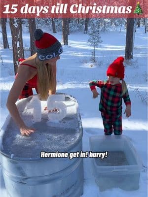 It’s 15 days till Christmas and that was COLD!!🥶🎄 #christmas #coutdown #icequeen #coldplunge #icebath #momlife #daily #mom #funny #ice #cold #frozen #snow #snowday #freezing #Icewater #cute #winter #winterwonderland 