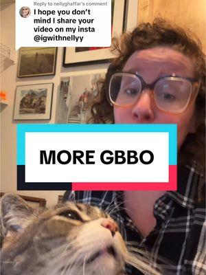 Replying to @nellyghaffar 😍😍😍 #gbbo #bakeoff #greatbritishbakingshow #greatbritishbakeoff #Baking #bake #boycat #cattok 