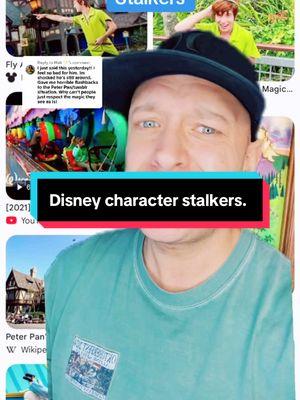 Replying to @Mak ✨ #greenscreen let’s talk about Disney characters stalkers. And we’re not talking about Talley the elf we’re talking about Speiling Peter Pan. #disneyparks #disneybehindthemagic #disneyworld #disneycm #disneycharacters #formerdisneycm #formerdisneycastmember  @PatricklySpeaking 