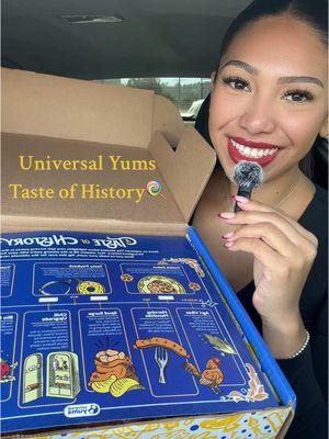 @Universal Yums Tast of History box!❤️🍭 6 MONTH SUBSCRIPTION GIVEAWAY!!❤️To enter: Comment your favorite tradition, follow Universal Yums and I, like this post!❤️😊 #snackbox#universalyums#snacks#candy#mukbang#mukbangeatingshow#asmr#asmreating#eatingvideo#foodvideo#asmreatingsounds 