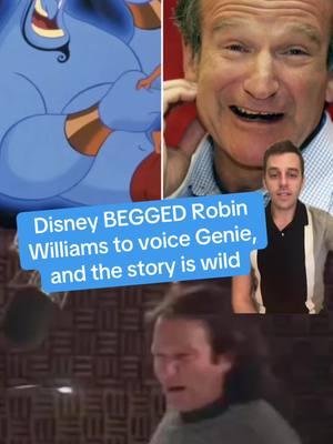 Robin Williams really was the best, and this Aladdin story is wild #robinwilliams #aladdin #disney #movie #filmtok 