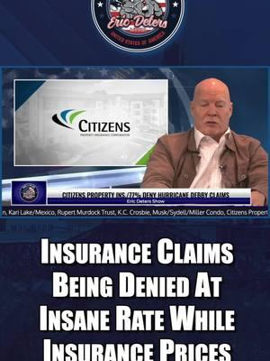 Insurance Claims Being Denied At Insane Rate While Insurance Prices Go Up #insuranceclaims #insuranceclaim #fyp #ericdetersshow #rates #insurancerates 