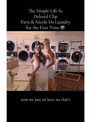 Watch this 2004 UnAired Clip of @ParisHilton and @Nicole Richie takeing on a laundromat for the first time in this unseen deleted clip from The Simple Life Season 2! Watch as Paris schools Nicole on separating colors from whites – Things go downhill fast when Paris uses a stain removal stick from @Walmart and realizes she’s ruined yet another white shirt. ‘It’s amazing!’ she says… until it’s not. Classic Paris and Nicole! Don’t miss their new show, Paris & Nicole: The Encore, @Peacock for more laughs. 🧼✨ #ParisHilton #NicoleRichie #TheSimpleLife #DeletedClip #UnseenFootage #LaundryFails #thatshot #ParisAndNicoleEncore #SimpleLifeSeason2 #RealityTVIcons #peacock #peacocktv #PeacockShow #FYP #FYPViral #ComedyGold #ParisNicole2024 #LostClip #SimpleLifeThrowback #RealityTVLegends #IconicMoments #2000sNostalgia #PeacockExclusive #ParisNicoleForever #RealityClassic #SimpleLifeChaos #DeletedScene #PeacockOriginal #HilariousMoments #ParisAndNicoleHumor #RealityTVThrowback #ParisNicoleVibes #2004Memories #LaundryHumor #ParisNicoleLaughs #SimpleLifeReunion #IconicCatchphrase #PeacockPremiereEvent #LaundryLife #RealityLegends #SimpleLifeFans #ParisNicoleChaos #ThatWasHot #walmartfinds #Walmart #PeacockPremiere #BowWowWow #TVGold #SimpleLifeDeleted #laundry #RealityTVThrowback #ParisNicoleEncore