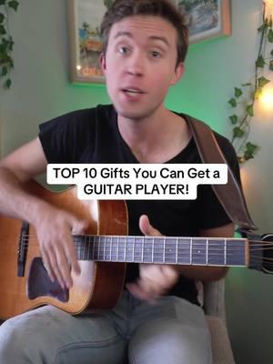 Top ten gifts you can buy a guitar player! Gift ideas for guitarists  #guitar #guitarist #guitarplayer #guitartok #fyp 