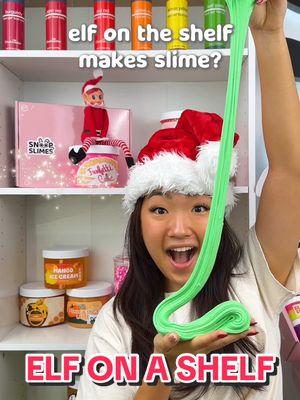 who's ready for the holidays? 🎄 shop restocks Fridays at 6pm CT / 7pm ET #slime #asmr #elfonashelf