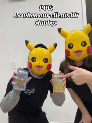 We’re passionate about celebrating our clients!🔨🍀🔥💯 #pokemon #pokemoncommunity #pokemonstreamer #pokemoncards #pokémon #slabbys #pokemonboosterpack #pokemontiktok #streamer 