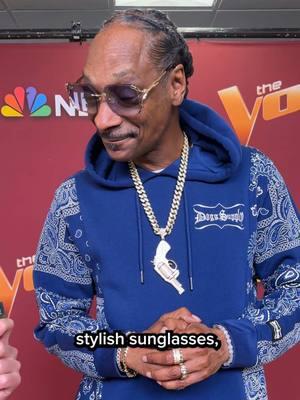 Snoop’s accessory game is unmatched 🔥 @Snoop Dogg @NBC's The Voice #TheVoice #nbcpage #SnoopDogg