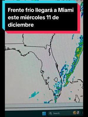 Un nuevo #frentefrio llegará a #miami al final de la tarde de este miércoles, el sistema estará generando numerosas lluvias, despues del paso de frente se impondrá una masa de aire que provocará un descenso del las temperaturas.  #orlando  #tampa  #florida  #labmet  #LIVEhighlights #TikTokLIVE #LIVE #LIVETips #LIVEIncentiveProgram #PaidPartnership #LIVEHighlights 