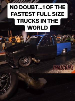 Definitely 1 of the fastest in the world #truck #trucks #chevytruck #chevy1500 #chevrolet #dragracing #dragrace #nitrous #bigblock #bigblockchevy #fast #speed #horsepower #hotrod #musclecar #racetruck 