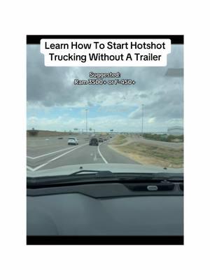 You don’t have to have a trailer to make money in Hotshot Trucking!  You can also do Power Only Loads that only require your truck! 💰 Now go after your own direct shippers and start locking in contracts! That’s how you make $6,000+ weekly in this market! Click the link in my bio to join the Inner Circle where I teach you how to  secure your own direct shippers! #buildingwithbstuart #innercircle #directshippers #hotshottrucking #hotshottruckingcompany #trucking #truckingresource #contentcreator #duallyqueen #fyp #money 