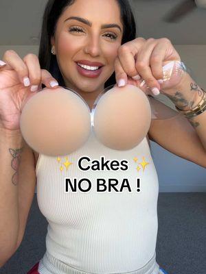 NO BRA con Cakes! Hazle un favor a tus nenas 😏🙌🏼👌🏼 #TikTokShop #cakescover #nobra #cakesbody #cakesbodyreview #trendingproducts #tiktokshopfinds #spotlightfinds #fashionhacks #stockingstuffers #cakesbody #christmasgiftideas #underwear #pasties #tiktokshopblackfriday #tiktokshopcybermonday