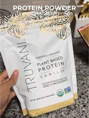 @Truvani plant based protein powders are one of my favorites. They only have a handful of ingredients that you can pronounce.  There’s 20 grams of protein in one scoop. You can through it in a smoothie or make protein balls (I will make some soon!)  #iamnilsa #truvani #proteinpowder #protein #plantbased #healthy 